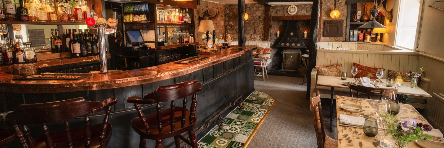 Bar and Dining Room at The Queen's Head in Askham near Penrith